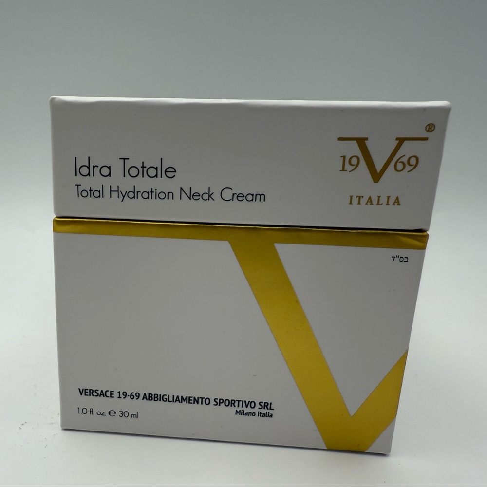 NEW Versace 19.69 Idra Totale Hydration Neck Cream